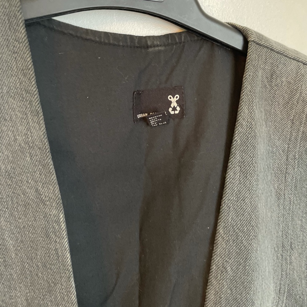 Back Jean Vest